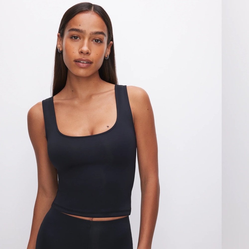 Good American Black Tank Top